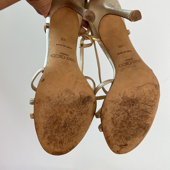 VINTAGE Jimmy Choo Strappy Sandal - Picture 5 of 6